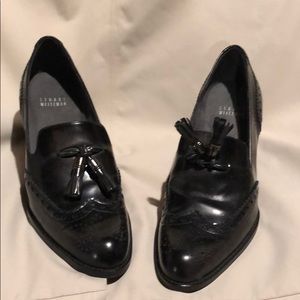 Stuart Weitzman black leather shoes size 8